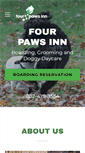 Mobile Screenshot of fourpawsinnvt.com